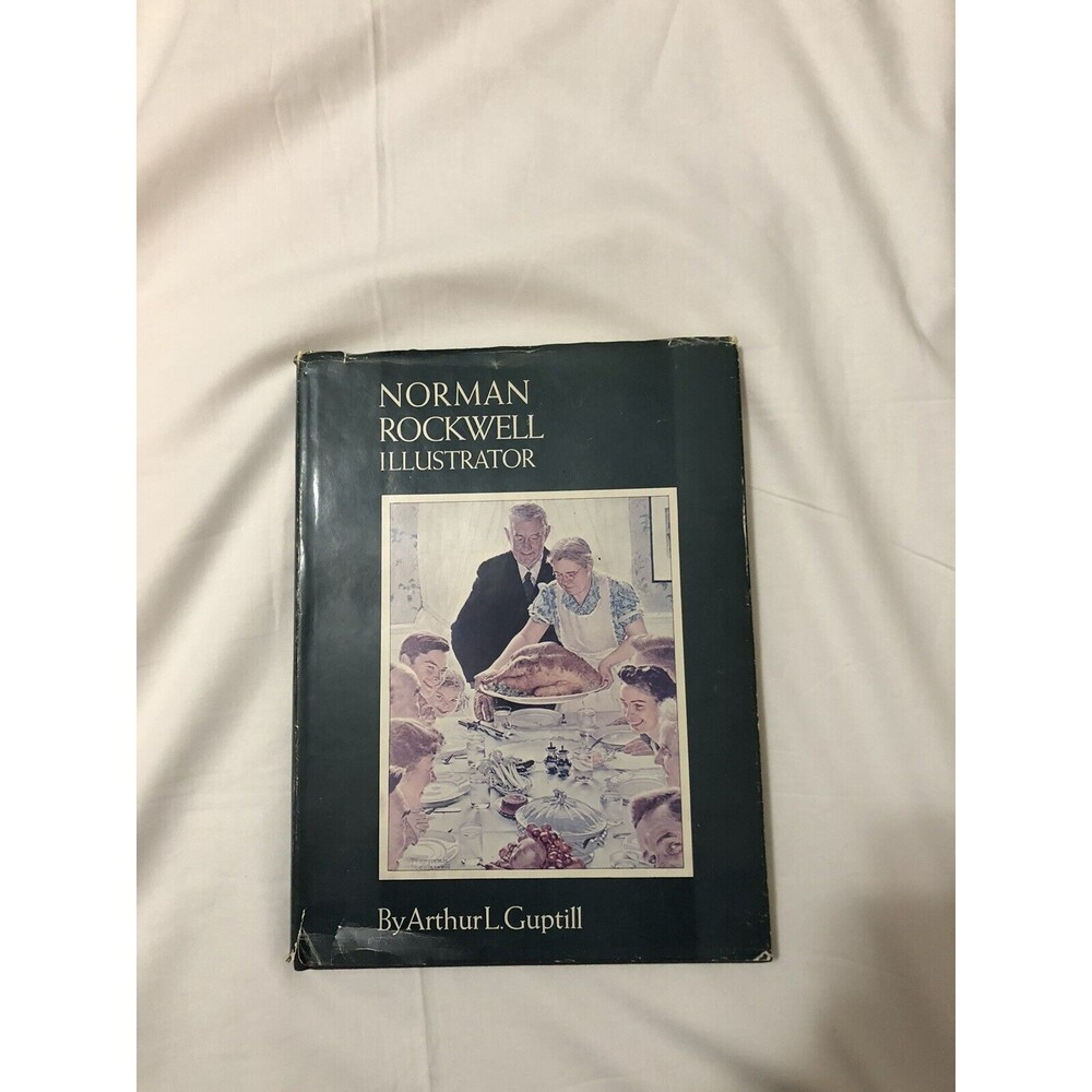 Norman Rockwell, Illustrator, By Arthur L. Guptill 1970 3rd Ed LN HC Dust Jacket
